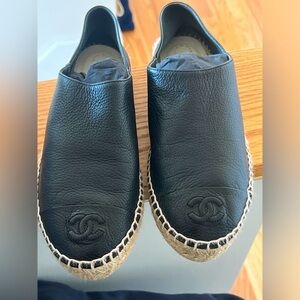 Chanel Cap toe womens Espadrilles size 37